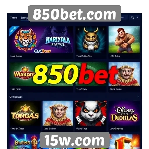 850bet.com oferece ampla variedade de jogos online
